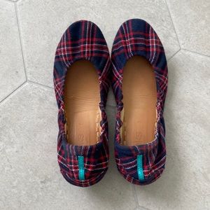 Tieks - Heritage Plaid, Size 7 Like New